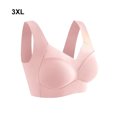 thumbnail image 4 of maskred Polyester Everyday Bras For Women Say Goodbye To Back Fat And Improve Posture Wide Applications pink 3XL, 4 of 6