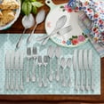 thumbnail image 2 of The Pioneer Woman Mazie 44-Piece Stainless Steel Flatware Set, Silver, 2 of 3