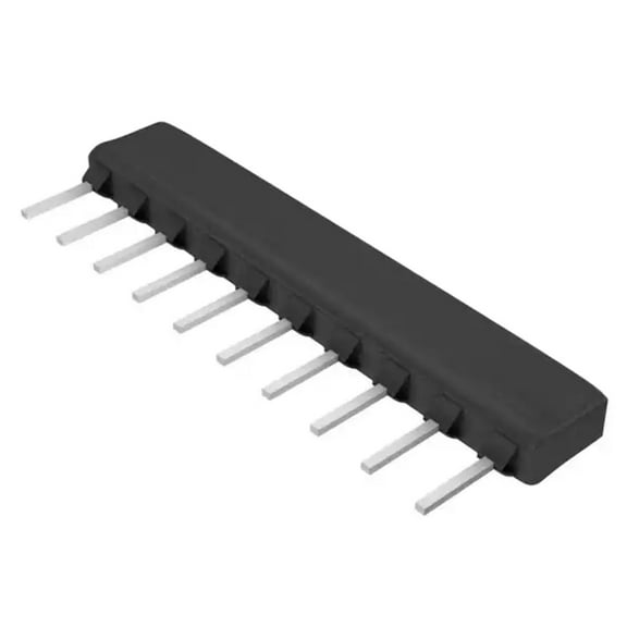 CSC10A0110K0GPA Resistor Networks Arrays 2% 9 RES 10K OHM 10SIP