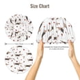 thumbnail image 5 of Yiaed Dachshund Dog Print Satin Bonnet Silk Bonnet Hair Bonnet for Sleeping Hair Bonnets, 5 of 6