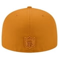 thumbnail image 4 of Men's New Era  Brown San Francisco 49ers Color Pack A-Frame 59FIFTY Fitted Hat, 4 of 5