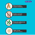 thumbnail image 4 of CALCETIN NO-VARIX, COMPRESIÓN: 8-15 mmHG, TALLA: XL, ESTILO: RODILLA, COLOR: NAVY, 4 of 5