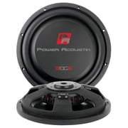 Power Acoustik 10 Powerful 600W RMS Shallow Car Subwoofer Loud Speaker, Black