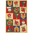 thumbnail image 1 of Safavieh Chelsea 6' X 9' Hand Hooked Wool Pile Rug in White, 1 of 5