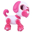 thumbnail image 3 of Robot perro mascota juguete inteligente niños interactivo caminar sonido cachorro LED regalo educativo (rosa roja), 3 of 10