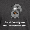 thumbnail image 3 of CafePress - Squirrel Nut Black Dark T Shirt - Men's Classic Graphic Cotton T-Shirt, 3 of 4
