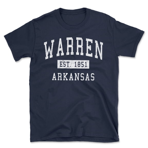 Warren Arkansas Classic Established Men's Cotton T-Shirt