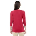 thumbnail image 2 of Devon & Jones Ladies' Perfect Fitâ„¢ Bracelet-Length V-Neck Top, 2 of 2
