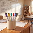thumbnail image 2 of Pen+Gear Magnetic Dry Erase Markers with Eraser, Assorted Colors, Fine Tip, 6 Count, 2 of 9