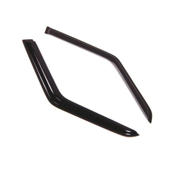 Tuningpros WD2-266-2P Outside Mount Window Visor Deflector Rain Guard Dark Smoke 2 Pcs Set For 1984-2001 Jeep Cherokee