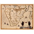 thumbnail image 2 of Jansson 18x15 White Modern Wood Framed Museum Art Print Titled - Southern Africa - Jansson 1635, 2 of 4