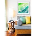 thumbnail image 6 of "Green Haze" Framed Painting Art Print, 18" x 1.5", 6 of 6