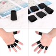 thumbnail image 1 of Finger Band, Elastic Aid Arthritis Black 10Pcs Finger Protector Anti-scratch  For Beach Volleyball For Basketball, 1 of 8