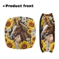 thumbnail image 2 of HELLHERO Rollator Walker Seat Back Cover Protective Cover Seat & Back Covers & Horse Sunflower Easy Install Lightweight for Seniors, 2 of 7