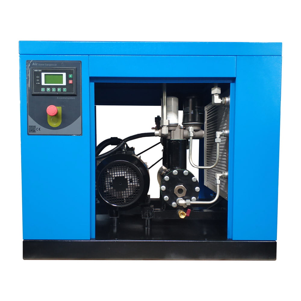 Industrial 7.5kw 10HP Rotary Screw Air Compressor 3 Phase 230V 60Hz 39cfm 125psi 