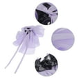 thumbnail image 5 of 1 Pc Fashion Ribbon Bow Hairpin Hairdo Clip for Women 7.48"x4.72"x1.97" Purple, 5 of 5