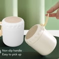 thumbnail image 3 of Vacuum Food Jar, Stainless Steel Soup Container Leakproof 400ml  for Office, 3 of 7