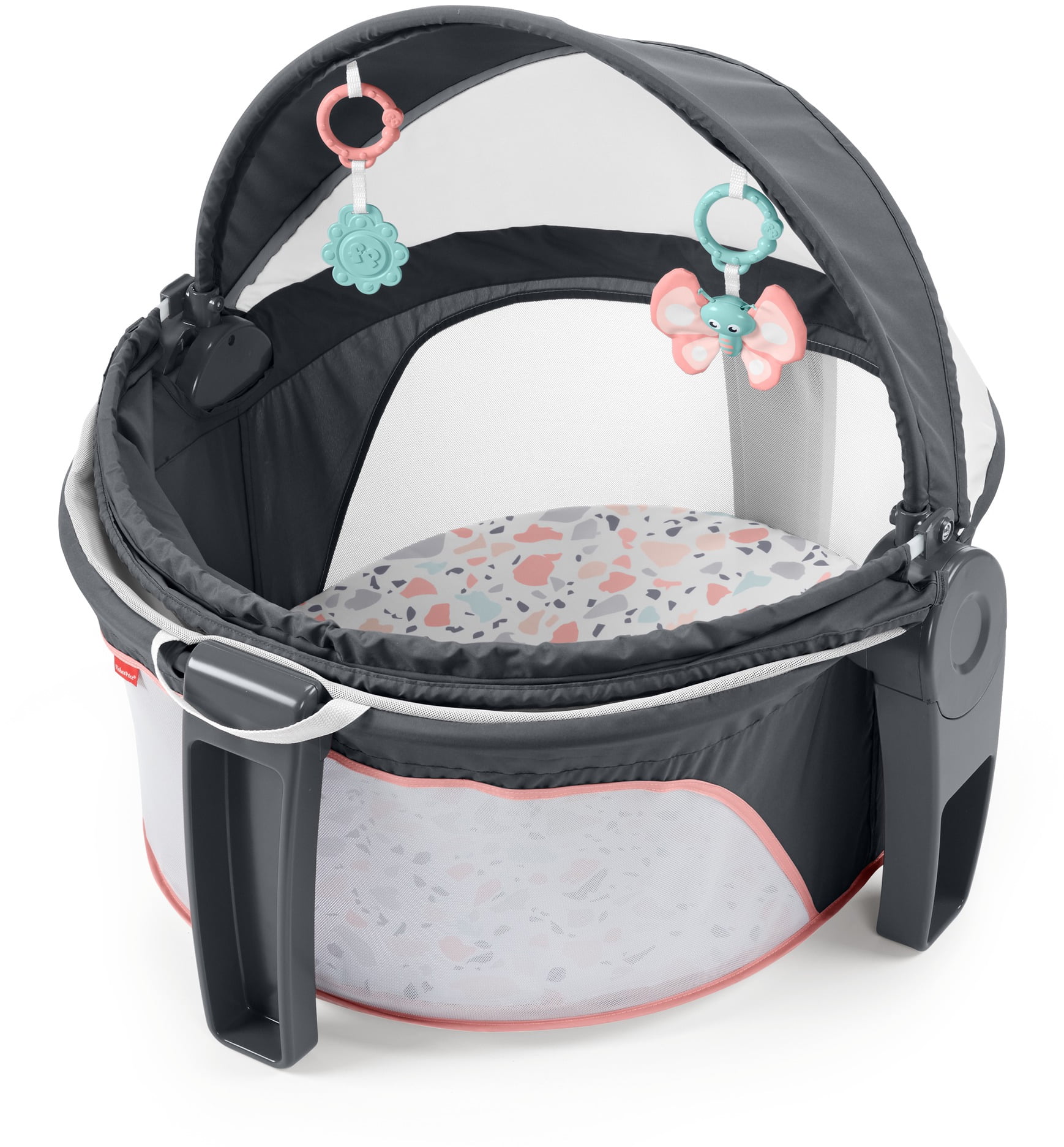 Fisher-Price On-the-Go Baby Dome Playset, Pink Pebbles