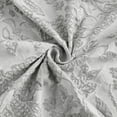 thumbnail image 5 of Dainty Home Anais Heavy Sculpted Floral Jacquard Shower Curtain, Textured Polyester Fabric, 72 x 72 Inches, 5 of 5