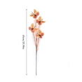 thumbnail image 3 of Hodwiequ Artificial Butterflies Branch Decorative Arrangement Artificial Flower Bouquet Set Props Orange Free Size, 3 of 6