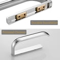 thumbnail image 3 of ABPETE Brass Toilet Tissue Paper Holder Polished Chrome Bathroom Accessories Fixtures Wall Mounted, Rust Protection, 3 of 7