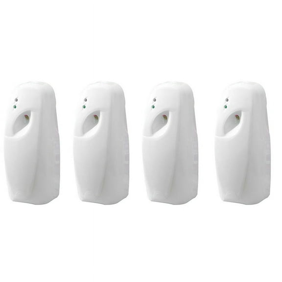 4X Automatic Perfume Dispenser Air Freshener Aerosol Fragrance Spray for 14cm Height Fragrance Can (Not Including)