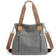 thumbnail image 1 of Bolso de lona para mujer, bolso de hombro, bolso cruzado informal, bolso de compras con asa superior grande, 1 of 5