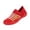 Red, variant on HTHLVMD Breathable Athletic Shoes, Casual Workout Sneakers, Women's Five Fingers Sneakers, Knit Slip-On Shoes, Women's Rhinestone Mesh Slip On Walking Shoes Fashion Breathable Sneaker, White 8