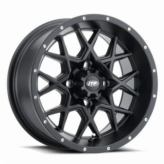 ITP Hurricane 20x6.5 ATV/UTV Wheel - Gloss Black (4/156) - 4 2.5 [2022518705B]