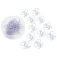 thumbnail image 5 of 50 Clips De Papel De Cereza Púrpura, Clip De Papel Antideslizante Bonito Para Marcar Libros, Archivos De Documentos De Oficina, 5 of 5