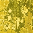 thumbnail image 1 of Ahgly Company Indoor Square Abstract Yellow Modern Area Rugs, 4' Square, 1 of 4