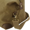 thumbnail image 3 of Quadra Heritage Leather Accented Waxed Canvas Holdall, 3 of 4