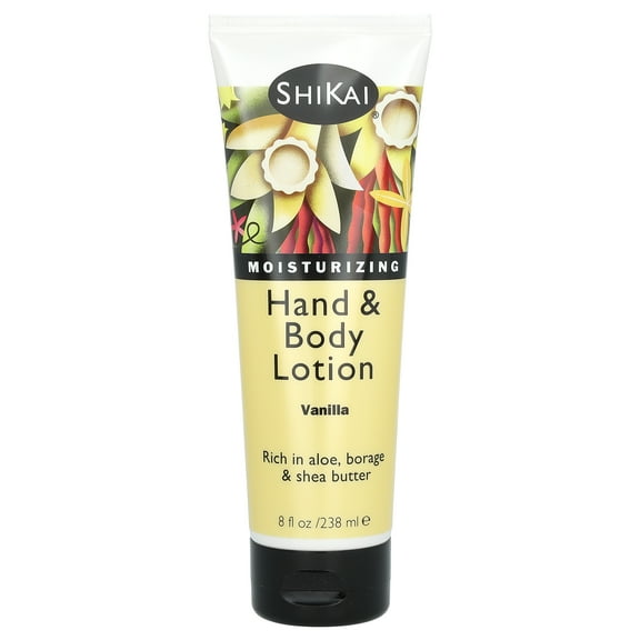 Shikai Hand and Body Lotion Vanilla - 8 fl oz