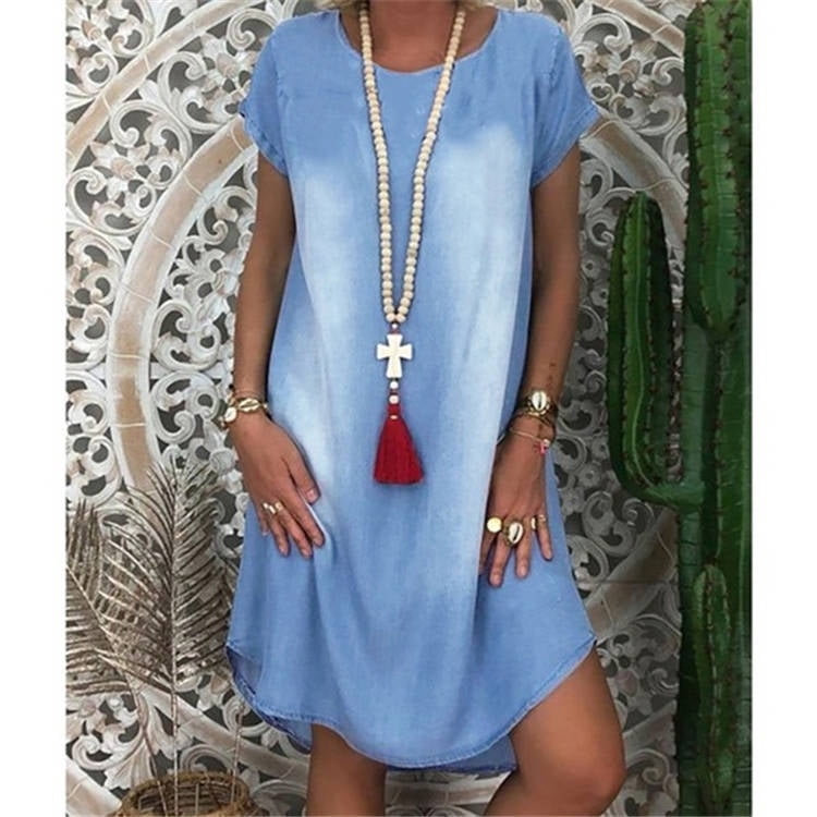 casual denim summer dresses