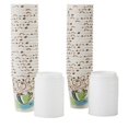 thumbnail image 3 of Dixie 5342COMBO600 Paper Hot Cups & Lids Combo Bag, 12oz, 50/Pack, 3 of 3