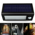 thumbnail image 3 of Solario 32 LEDs Wireless Solar Powered Security Floodlights with Motion Activation and Peel and Stick, Black, Set of 4, 3 of 9
