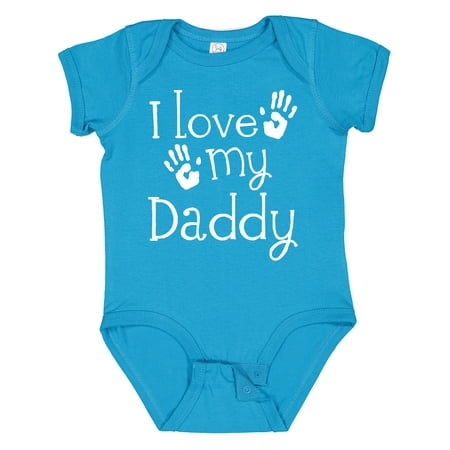 

Inktastic I Love My Daddy Fathers Day Gift Baby Boy or Baby Girl Bodysuit