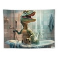 thumbnail image 5 of Orinice Dinosaur Tapestry Wall Hanging Unique Style Graphic Tapestries for Home Wall Decor Art Living Room Bedroom Apartment Farmhouse Dorm 40x30inch, 5 of 6