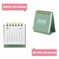 thumbnail image 3 of OUNONA 2024-2025 Monthly Desk Calendar in Green - Stylish Office & Home Planner Accessory for Organization, 3 of 7