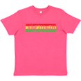 thumbnail image 3 of Inktastic Juneteenth Banner in Red Yellow and Green Youth T-Shirt, 3 of 5