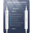 thumbnail image 3 of Auriculares con cable MITB para iPhone con conector Lightning, paquete de 1, 3 of 7