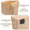 thumbnail image 2 of Full Length Mirror Stand Floor Mirror Stand Support Wooden Support Base for Dressing Mirror, 2 of 4