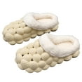 thumbnail image 6 of Gibobby Kids Toddler Slippers Boys Girls Indoor House Shoes Non-Slip Slippers Socks Outdoor Warm Walking Shoes(Beige,5.5-6 Years), 6 of 6