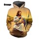 thumbnail image 2 of Nueva moda Venta caliente 3D Jesús Sudaderas Hombres Mujeres Tops Casual Manga Larga Jersey Estampado Harajuku Ropa de calle Sudaderas con capucha, 2 of 4