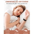 thumbnail image 6 of Wearlizer Braided Magnetic Band Compatible with Samsung Galaxy Watch 8 40mm 44mm & Watch 8 Classic 46mm, Celtic Stretchy Nylon Strap Adjustable Elastic Watch Band for Women Men (No for Ultra), 6 of 8