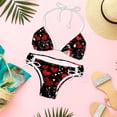 thumbnail image 6 of Valentine's Day Love Detachable Sponge Adjustable Strap Bikini Set Two-Pack - Ideal for Beach & Pool Parties, 6 of 6