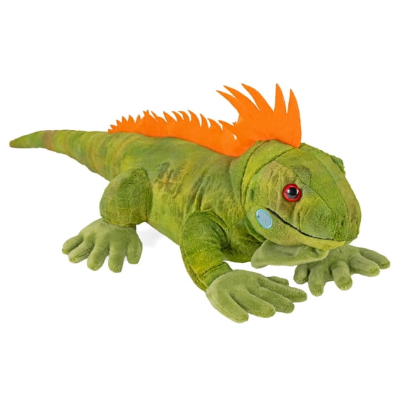 Wild Republic Iguana Plush, Stuffed Animal, Plush Toy, Kids Gifts, Cuddlekins, 15 Inches
