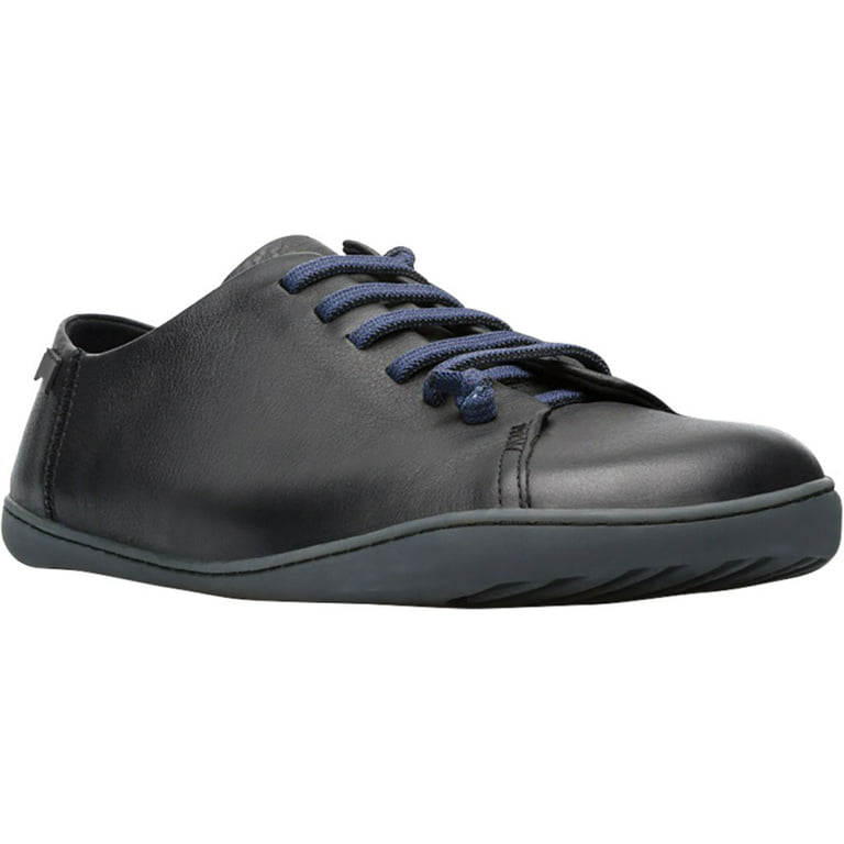 Men's Sneaker Black Calfskin 44 - Walmart.com