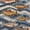 ARN8470-INDIGO ORBIT, variant on GENIMO 2'x3' Area Rug for Entryway, Machine Washable Non Slip Low Pile Indoor Door Mat for Front Door Kitchen Bathroom, Natural Animal Print, Slate Blue