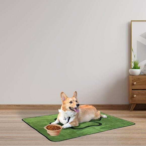 Almohadilla de orina lavable para perros Playpen Mat de orina absorbente, almohadilla de entrenamiento para mascotas para acojas para cama, sofá, sofá 45cmx60cm